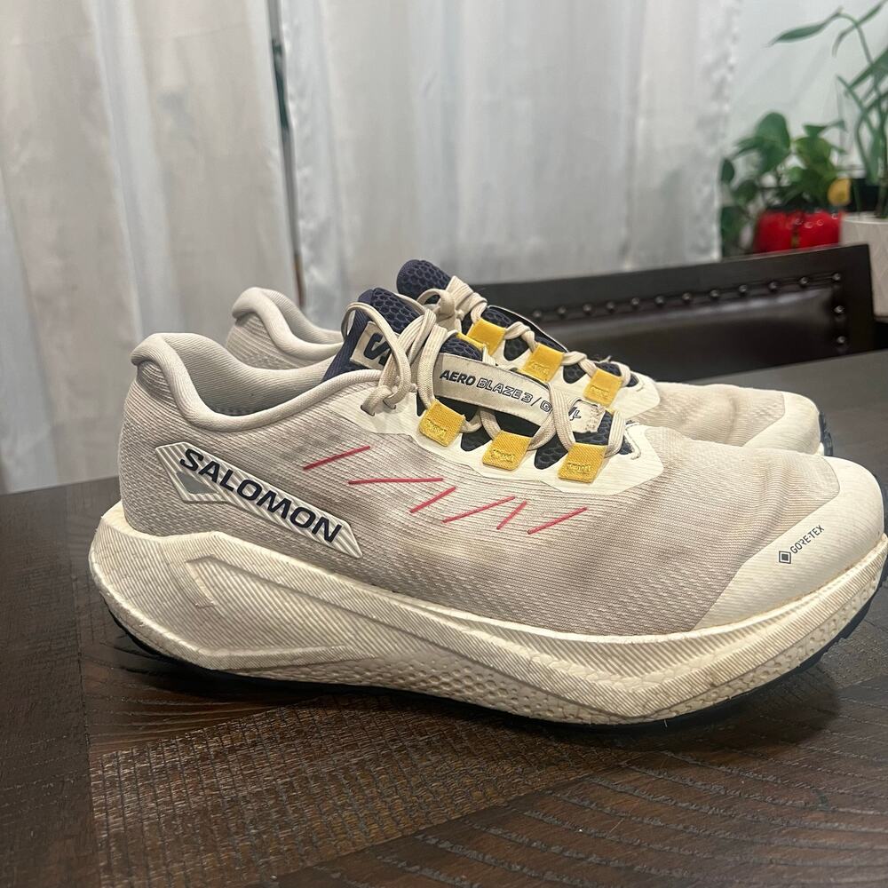 Salomon Aero Blaze 3 GRVL GTX gravel running shoes gore Tex 9 men